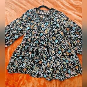 Free People Multicolor Floral Dress